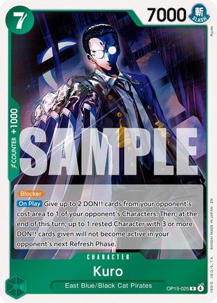 Kuro (OP15-025) - Rare