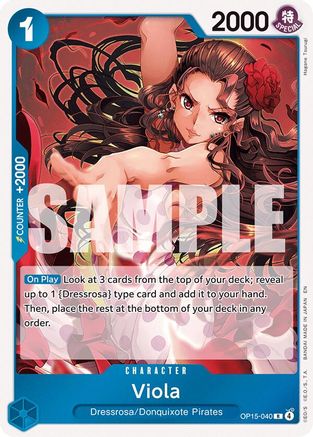 Viola (OP15-040) - Rare