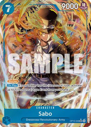 Sabo (Alternate Art) (OP15-046) - Super Rare