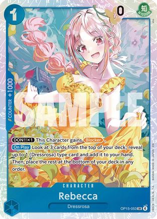 Rebecca (OP15-053) (OP15-053) - Super Rare
