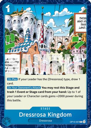 Dressrosa Kingdom (OP15-057) - Common