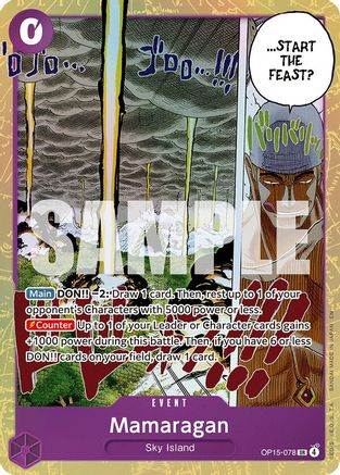 Mamaragan (OP15-078) - Super Rare