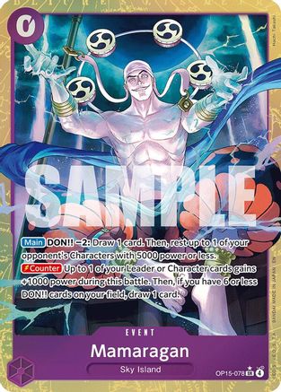 Mamaragan (Alternate Art) (OP15-078) - Super Rare