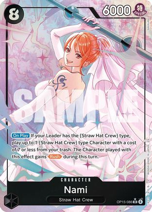 Nami (OP15-086) (Alternate Art) (OP15-086) - Super Rare