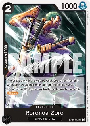 Roronoa Zoro (OP15-094) (OP15-094) - Uncommon