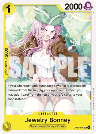 Jewelry Bonney (OP15-105) (OP15-105) - Uncommon