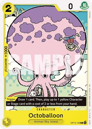 Octoballoon (OP15-106) - Common