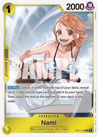 Nami (OP15-108) (OP15-108) - Rare