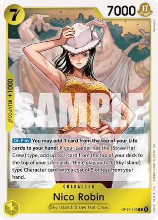 Nico Robin (OP15-109) (OP15-109) - Rare