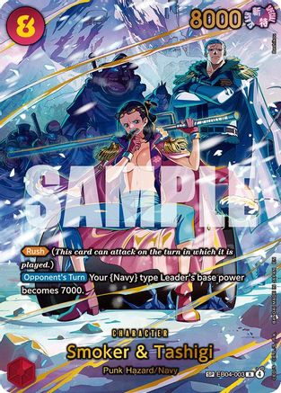 Smoker & Tashigi (SP) (EB04-003) - Rare