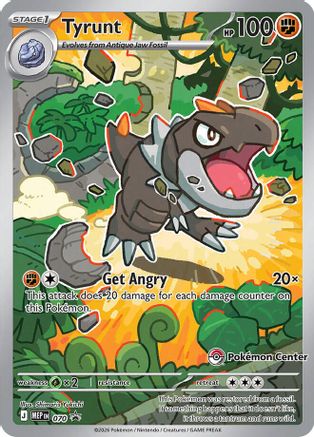 Tyrunt (Pokemon Center Exclusive) 070  - Holofoil - Promo