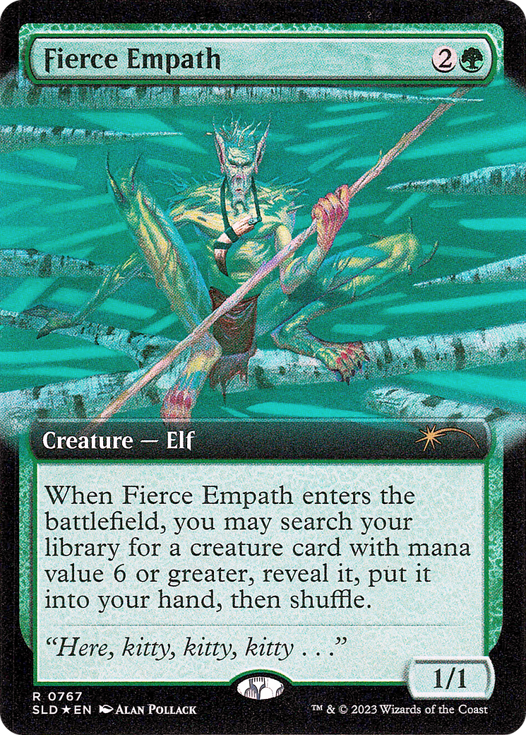 Fierce Empath (Extended Art) [Secret Lair Drop Series] 