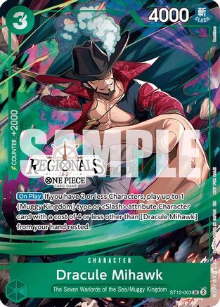 Dracule Mihawk (Regional Participation Pack 2026 Vol.1) (ST12-003) - Promo