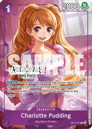 Charlotte Pudding (Regional Participation Pack 2026 Vol.1) (OP12-071) - Promo