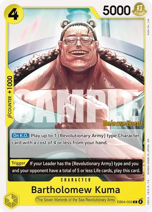 Bartholomew Kuma (EB04-055) (EB04-055) - Common