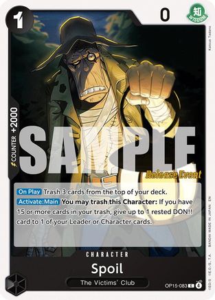 Spoil (OP15-083) - Common