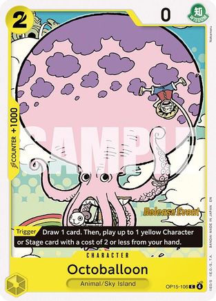 Octoballoon (OP15-106) - Common