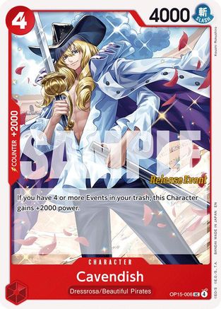 Cavendish (OP15-006) - Uncommon