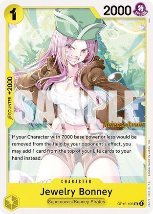 Jewelry Bonney (OP15-105) (OP15-105) - Uncommon