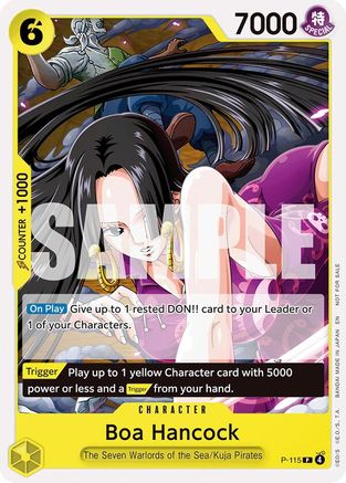 Boa Hancock (OP15 Release Event) (P-115) - Promo