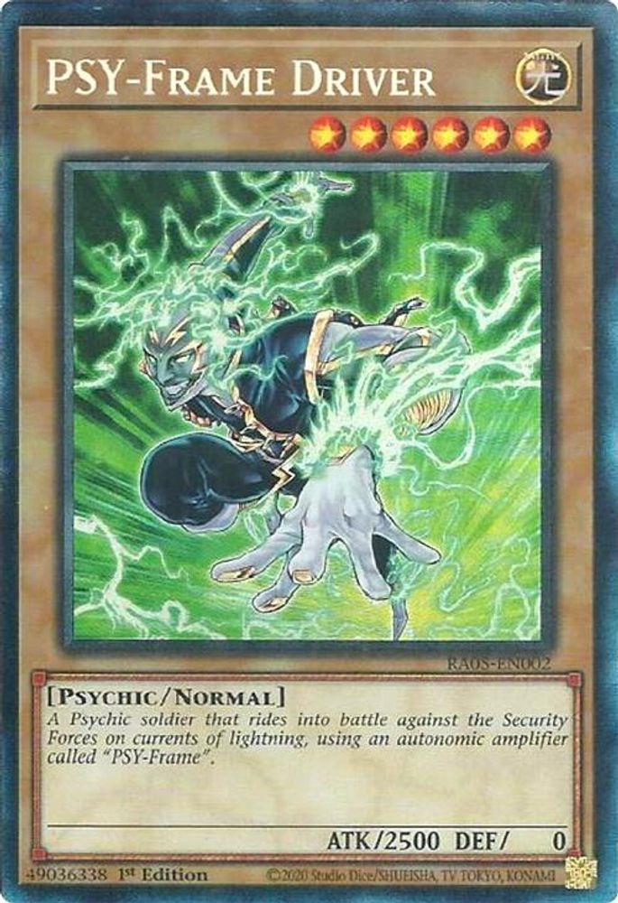 PSY-Frame Driver (Collector's Rare) (RA05-EN002) - Collector's Rare