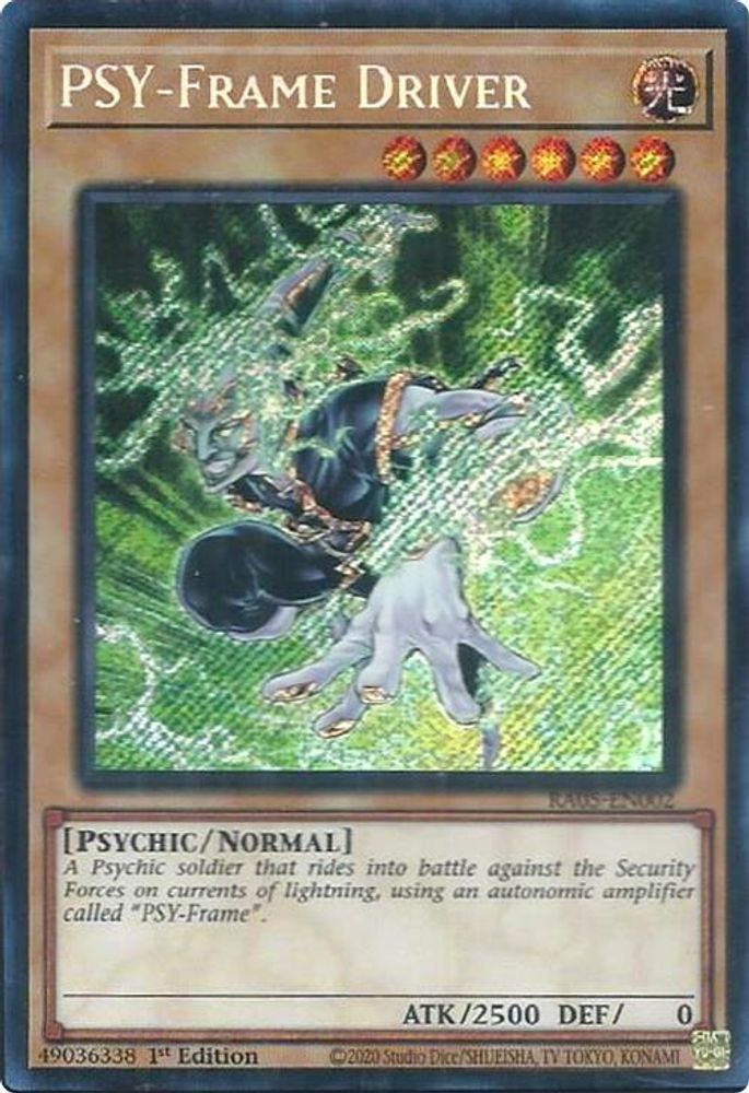 PSY-Frame Driver (Secret Rare) (RA05-EN002) - Secret Rare