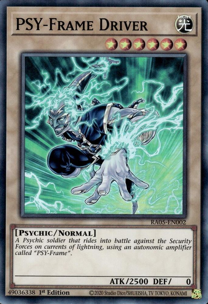 PSY-Frame Driver (RA05-EN002) - Super Rare