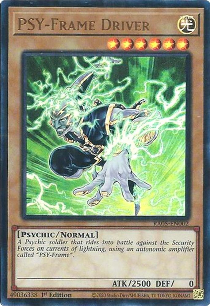 PSY-Frame Driver (Ultra Rare) (RA05-EN002) - Ultra Rare