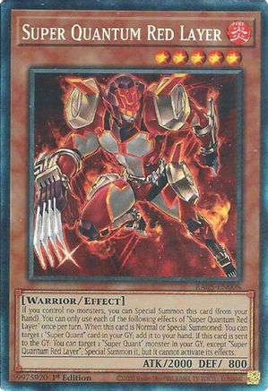 Super Quantum Red Layer (Collector's Rare) (RA05-EN008) - Collector's Rare