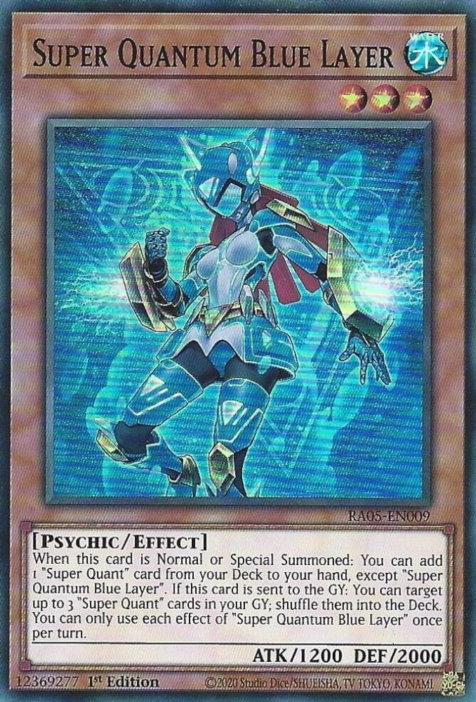 Super Quantum Blue Layer (RA05-EN009) - Super Rare