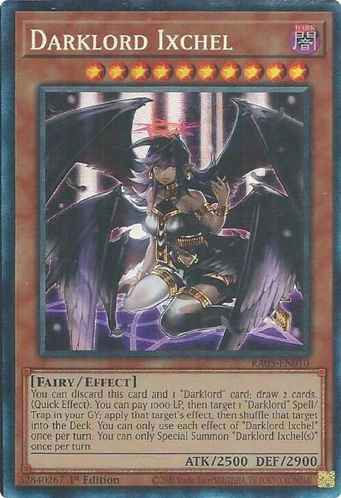 Darklord Ixchel (Collector's Rare) (RA05-EN010) - Collector's Rare