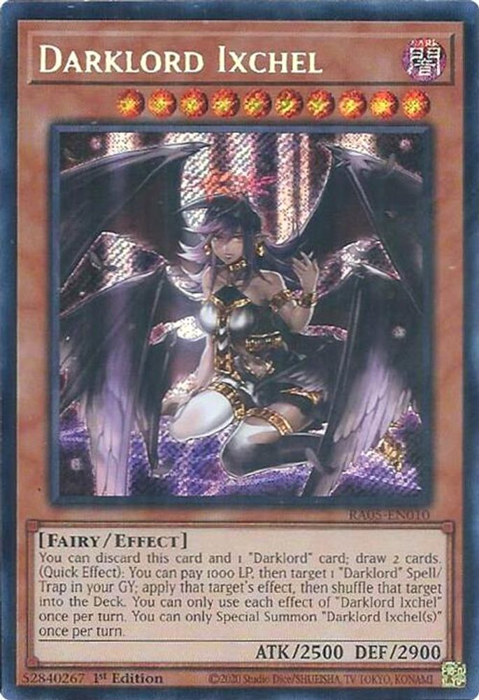 Darklord Ixchel (Secret Rare) (RA05-EN010) - Secret Rare