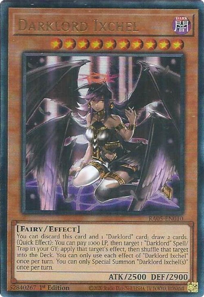 Darklord Ixchel (Ultimate Rare) (RA05-EN010) - Ultimate Rare