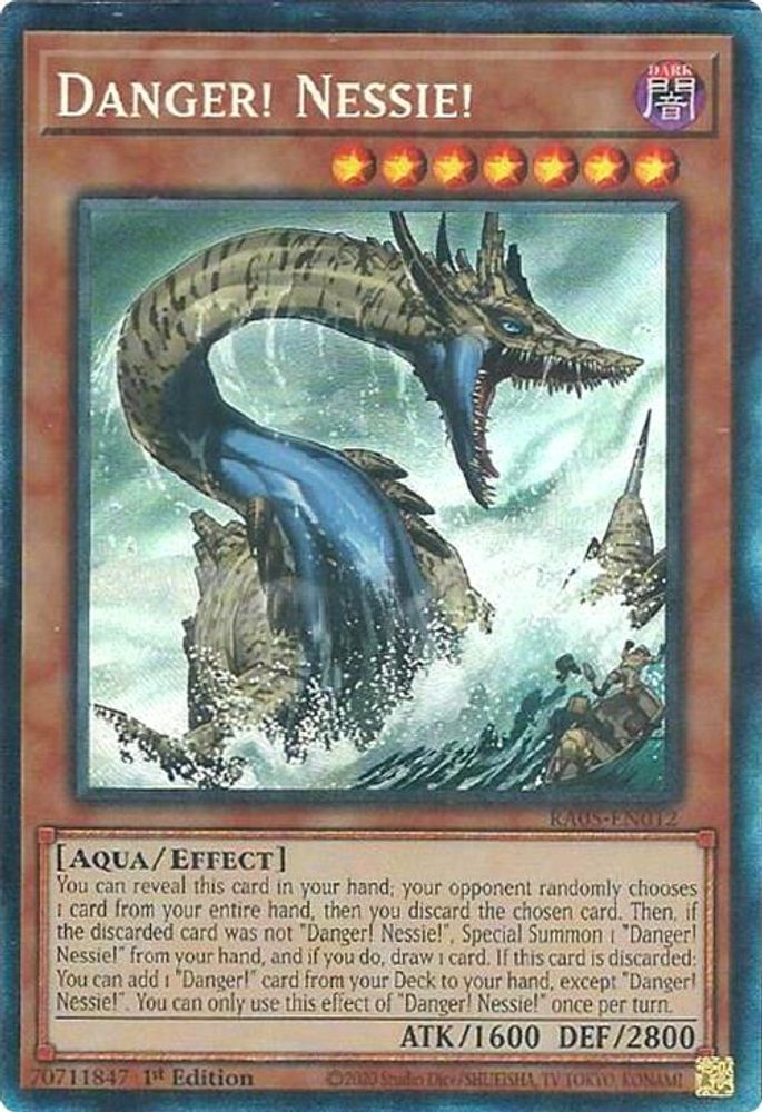 Danger! Nessie! (Collector's Rare) (RA05-EN012) - Collector's Rare