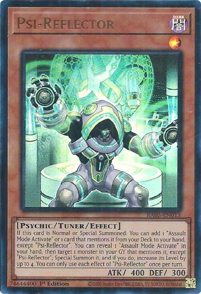 Psi-Reflector (Ultra Rare) (RA05-EN013) - Ultra Rare