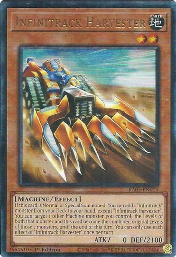 Infinitrack Harvester (Ultimate Rare) (RA05-EN014) - Ultimate Rare