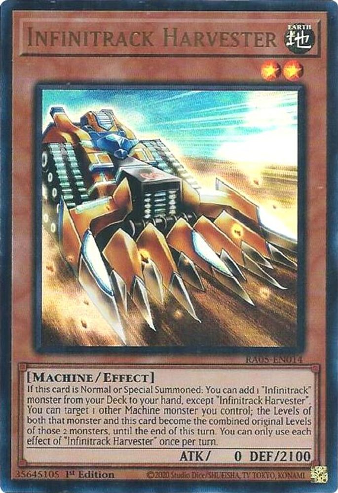 Infinitrack Harvester (Ultra Rare) (RA05-EN014) - Ultra Rare