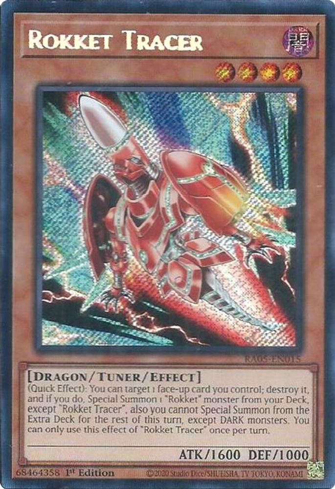 Rokket Tracer (Secret Rare) (RA05-EN015) - Secret Rare