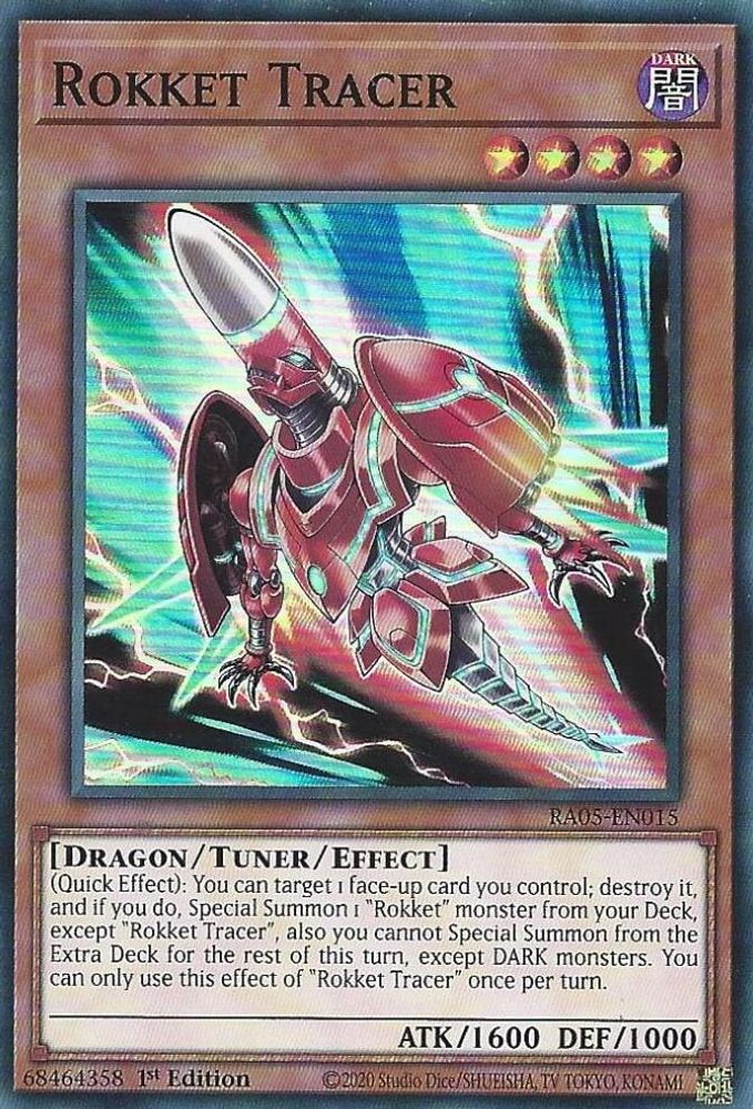Rokket Tracer (RA05-EN015) - Super Rare