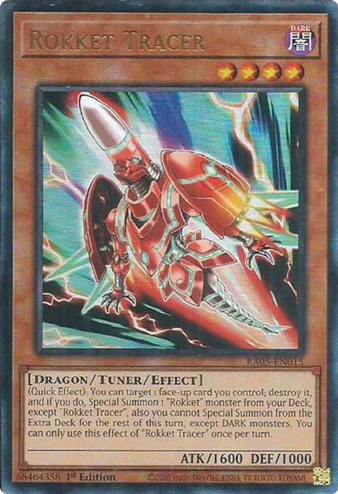 Rokket Tracer (Ultimate Rare) (RA05-EN015) - Ultimate Rare