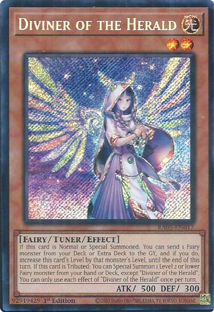 Diviner of the Herald (Secret Rare) (RA05-EN017) - Secret Rare