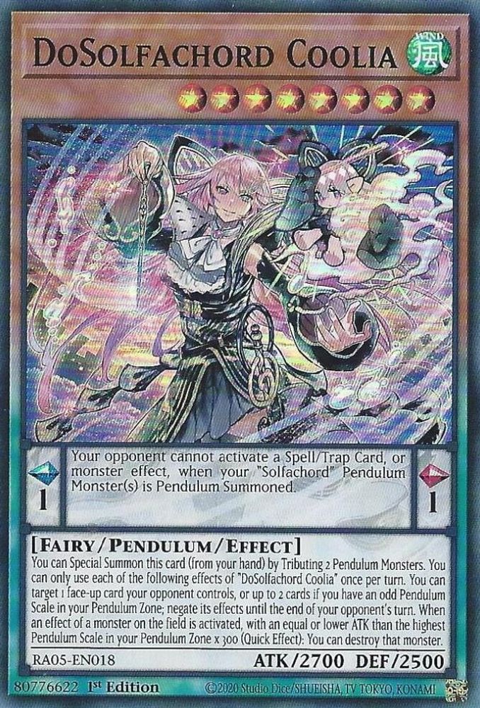 DoSolfachord Coolia (RA05-EN018) - Super Rare