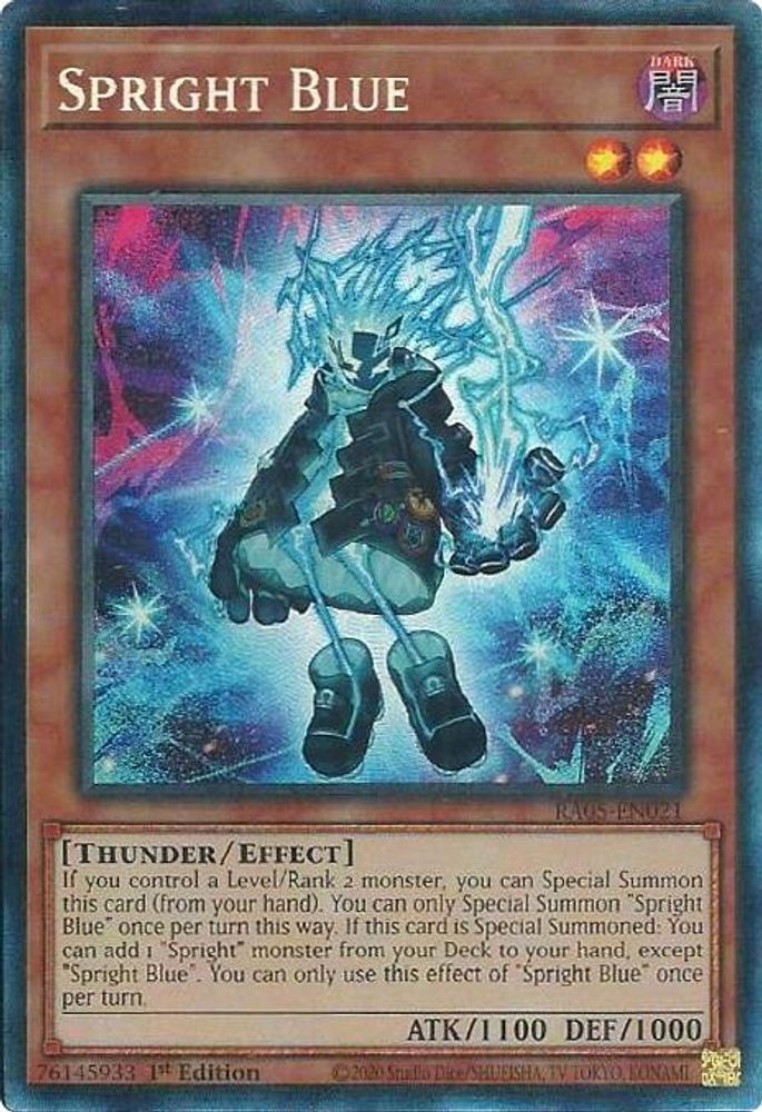 Spright Blue (Collector's Rare) (RA05-EN021) - Collector's Rare
