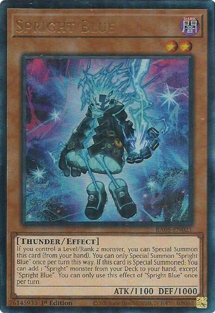 Spright Blue (Ultimate Rare) (RA05-EN021) - Ultimate Rare
