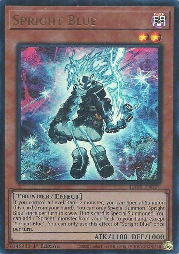 Spright Blue (Ultra Rare) (RA05-EN021) - Ultra Rare
