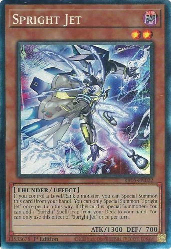 Spright Jet (Collector's Rare) (RA05-EN022) - Collector's Rare