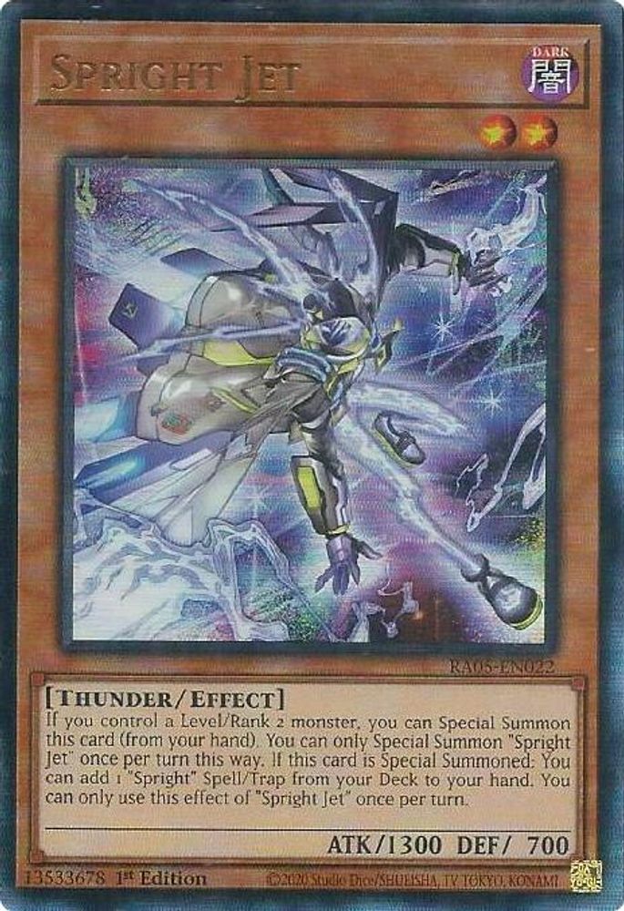 Spright Jet (Ultimate Rare) (RA05-EN022) - Ultimate Rare