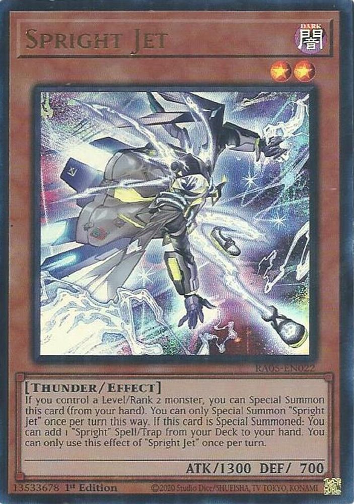 Spright Jet (Ultra Rare) (RA05-EN022) - Ultra Rare