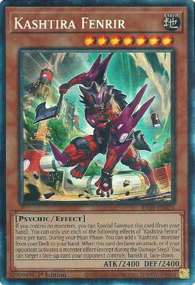 Kashtira Fenrir (Collector's Rare) (RA05-EN024) - Collector's Rare