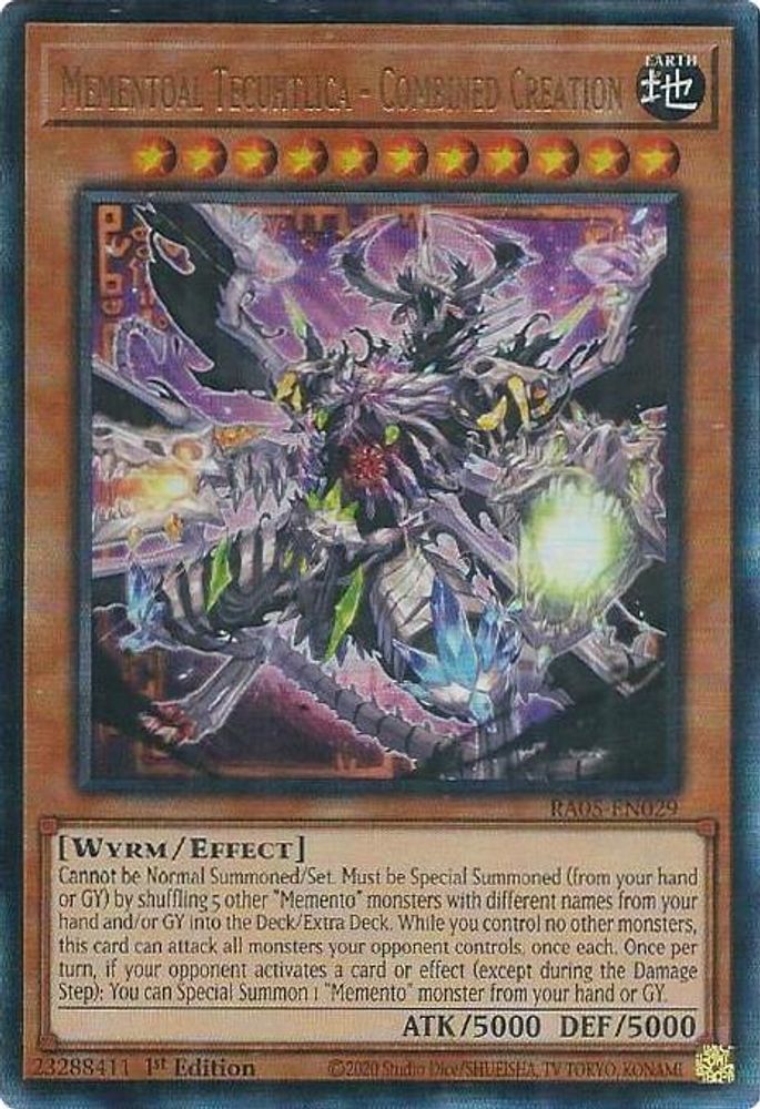 Mementoal Tecuhtlica - Combined Creation (Ultimate Rare) (RA05-EN029) - Ultimate Rare